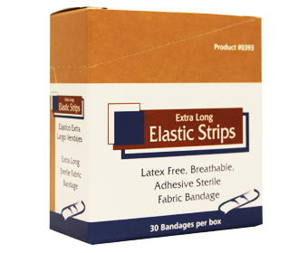 Strip, Heavy Woven Extra Long Adhesive Bandage (30/box)
