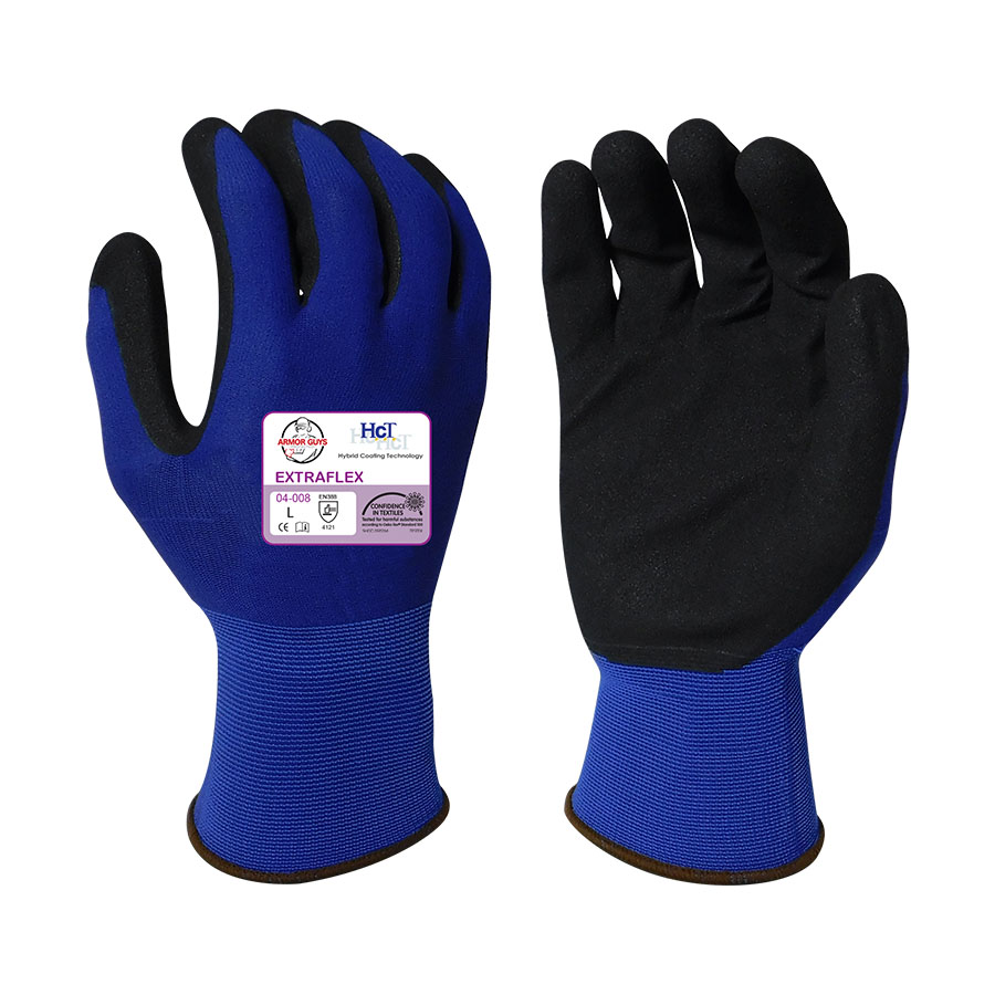 04-008 Armor Guys ExtraFlex 18g HCT Coating Gloves - Size Large