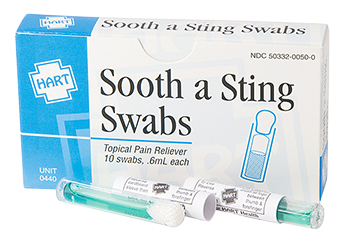 Sooth a Sting Swabs - 10/Unit