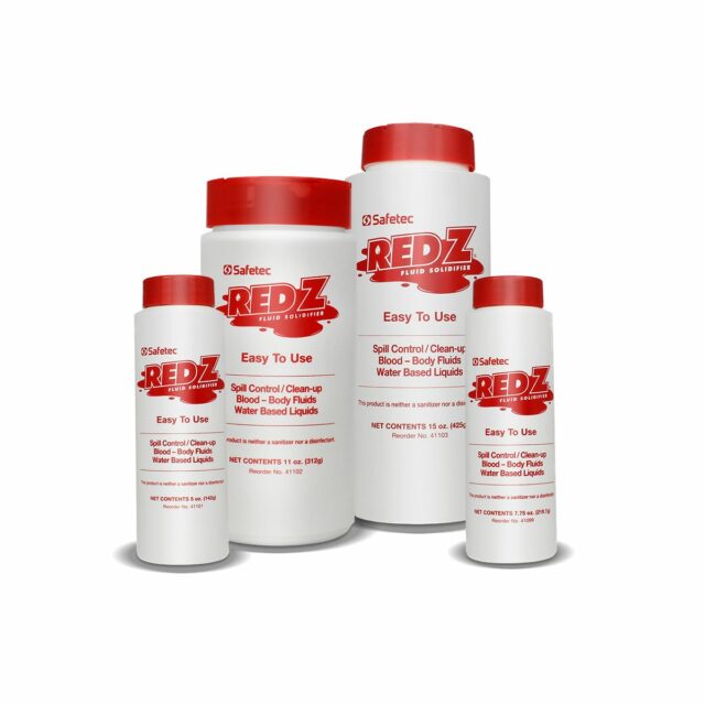 Red Z® Spill Control Solidifier with Shaker Top - 15 oz.