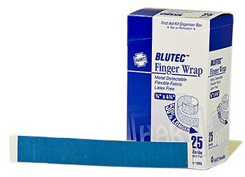 Strip, Blue Metal Detectable Extra Long Adhesive Bandage (25/box)