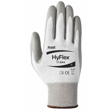 11-644 Ansell HyFlex® 13 Gauge INTERCEPT™ Technology Cut Resistant Gloves With Polyurethane Coated Palm - Size 10 (XL)