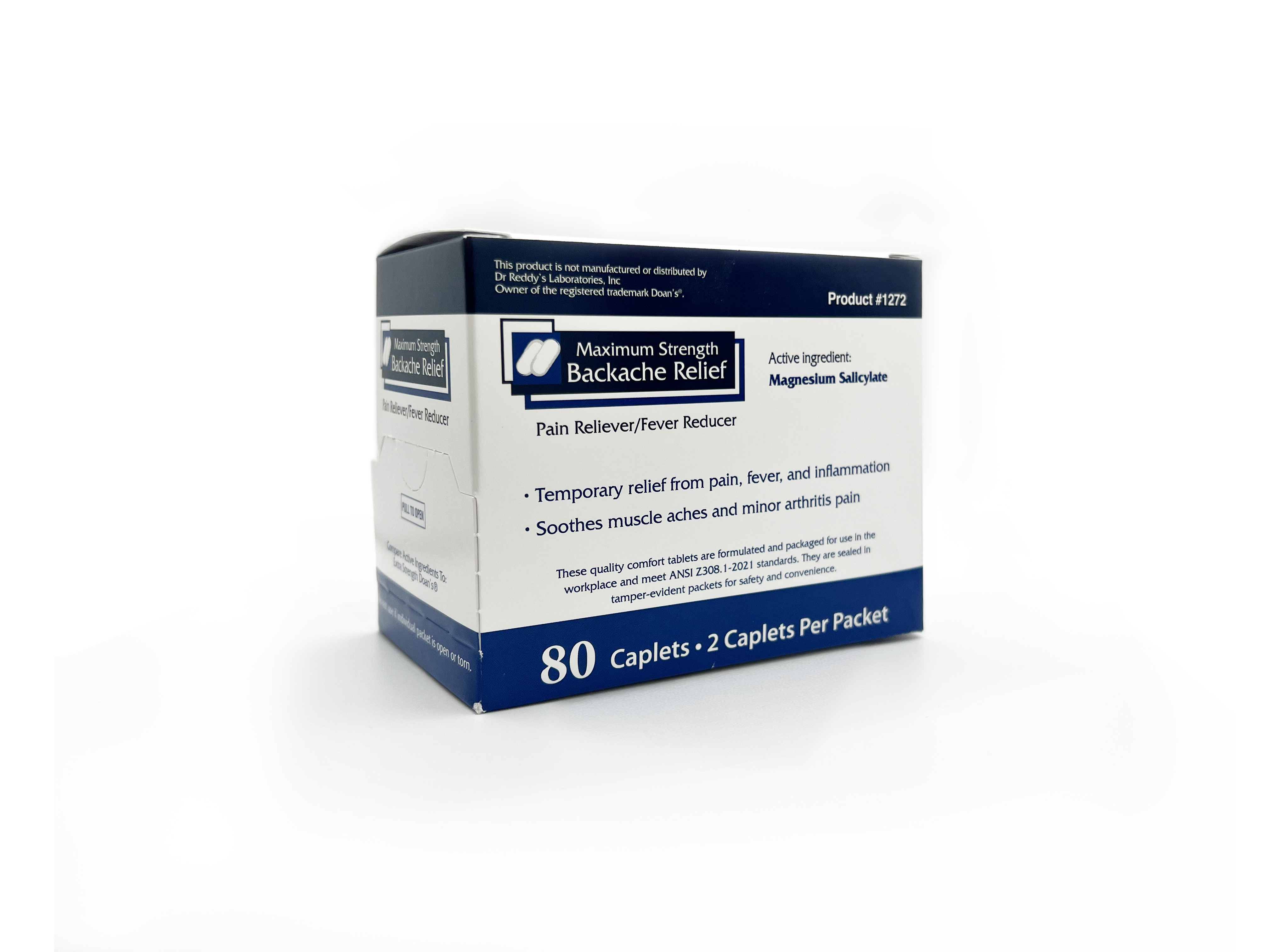 Backache Relief Maximum Strength Box of 80