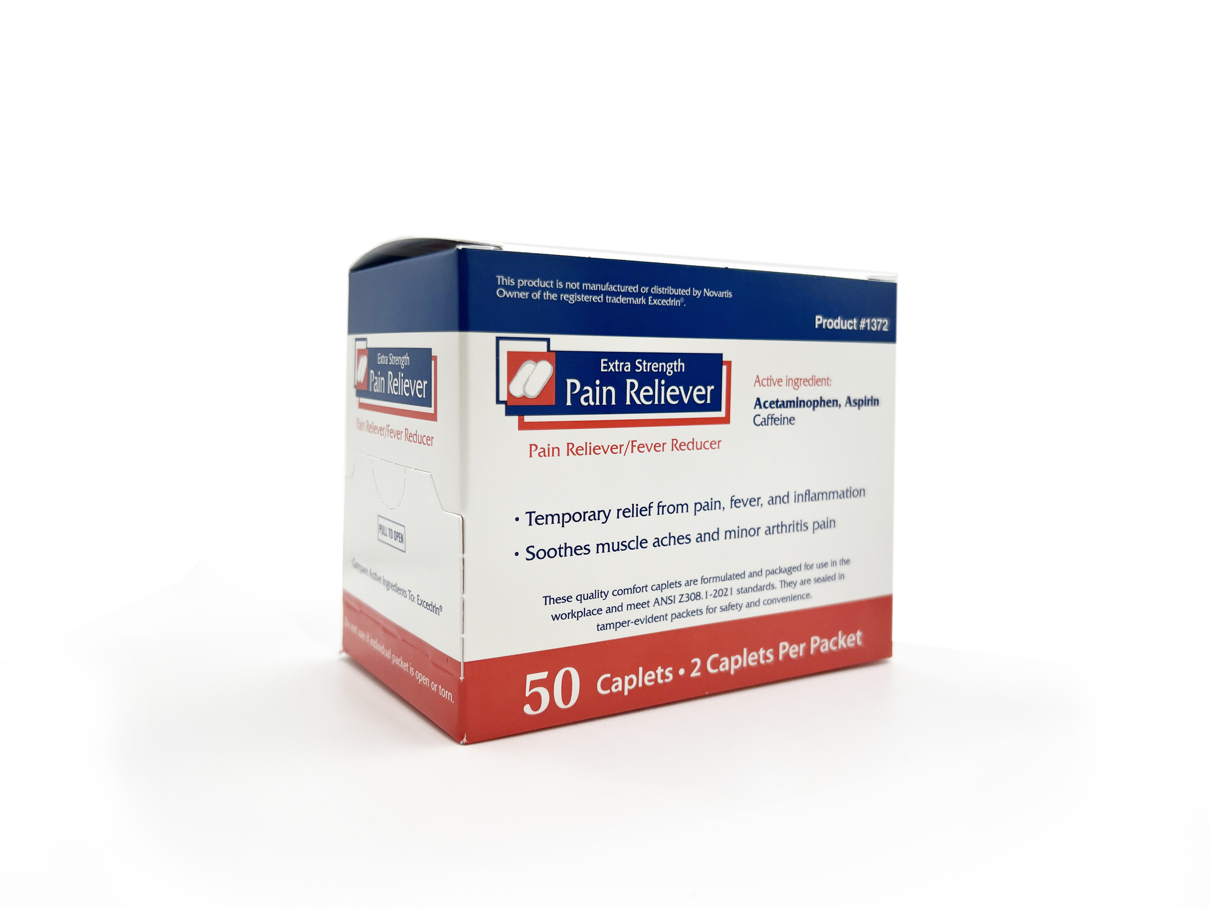 Pain Reliever Extra Strength Box of 50