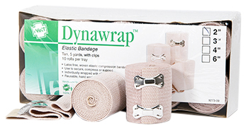 2” x 5 yd Elastic Bandage with clips
