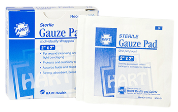 2” x 2” Gauze Pads - Box of 10