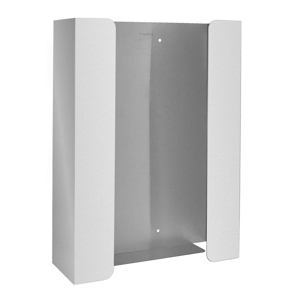Glove Box Dispenser, White Steel