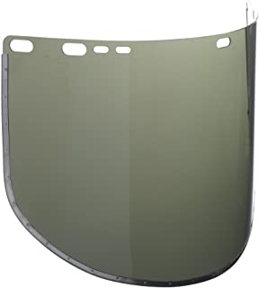 Faceshield, Dark Green Aluminum Bound