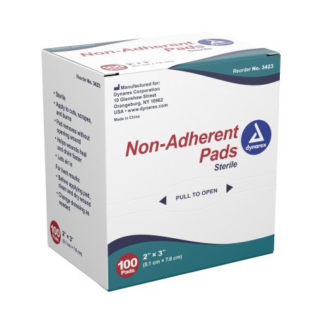 Non-Adherent Pads 2” x 3” - Box of 100