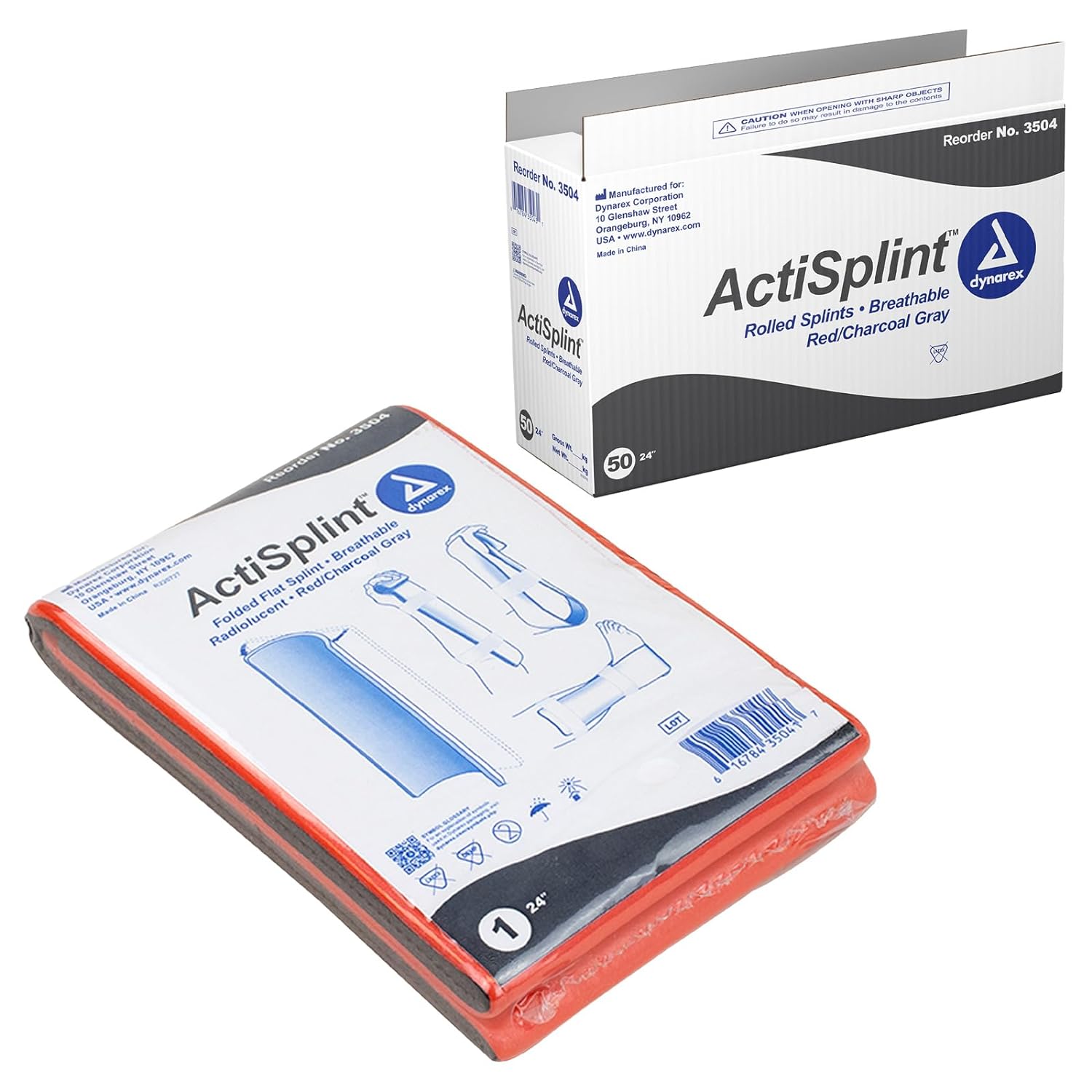 Splint Foam Padded 24” x 4-1/4”