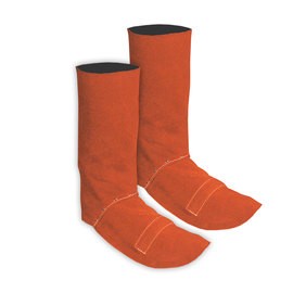 Chicago Protective Apparel 14” Rust 3.5 oz Leather Leggings