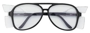 85110 Prodigy® Black Frame Clear Lens Safety Glass