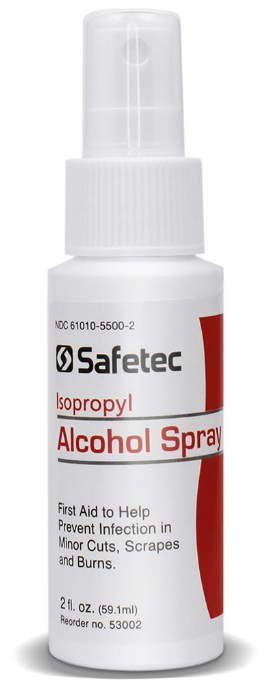 Isopropyl Alcohol Pump Spray – 2 oz | Fast-Drying Antiseptic & Surface Cleaner