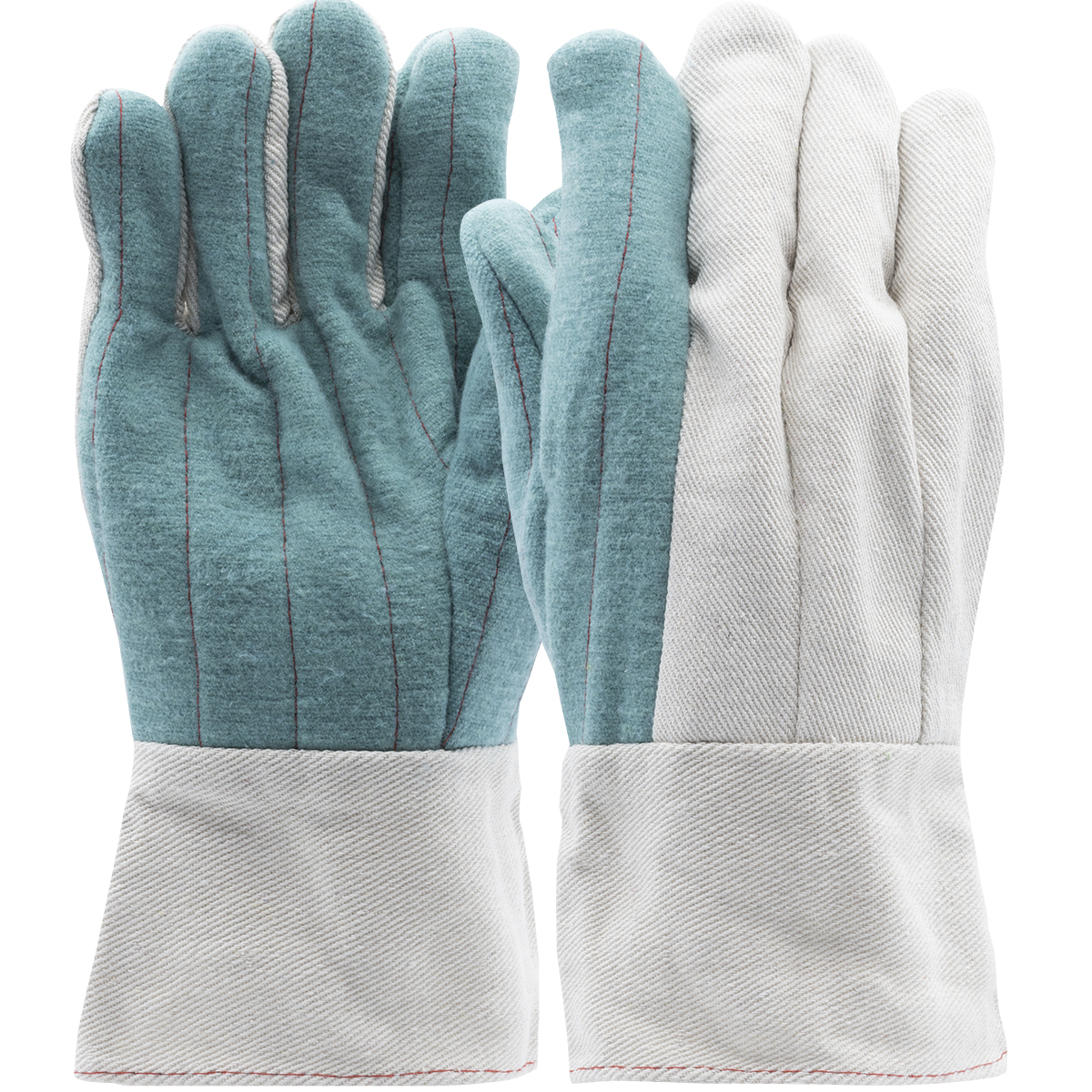Regular Weight Hot Mill Glove with Band Top Cuff - 24 oz.