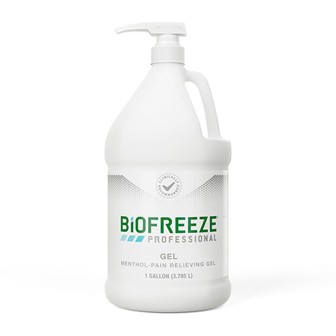 Biofreeze Professional Pain Relief Gel, Cooling Menthol, 1 Gallon Pump