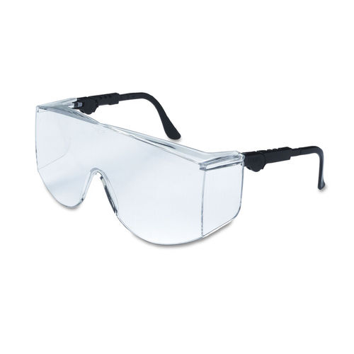 CRWTC110 Tacoma Wrap-Around Black Frame Clear Lens Safety Glass