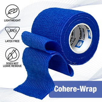 Cohere-Wrap, Blue, 3”