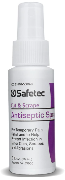 First Aid Antiseptic pump spray, 2 oz.