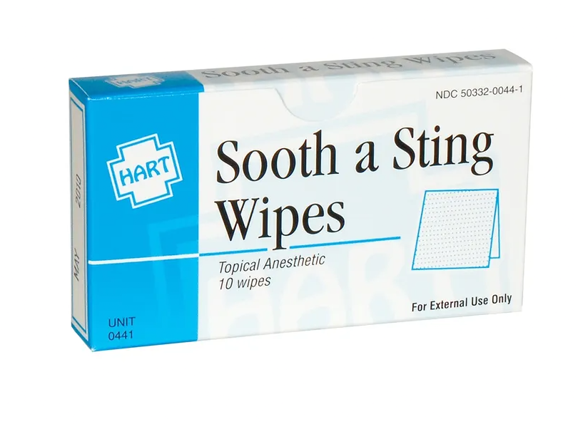 Sooth A Sting Wipes