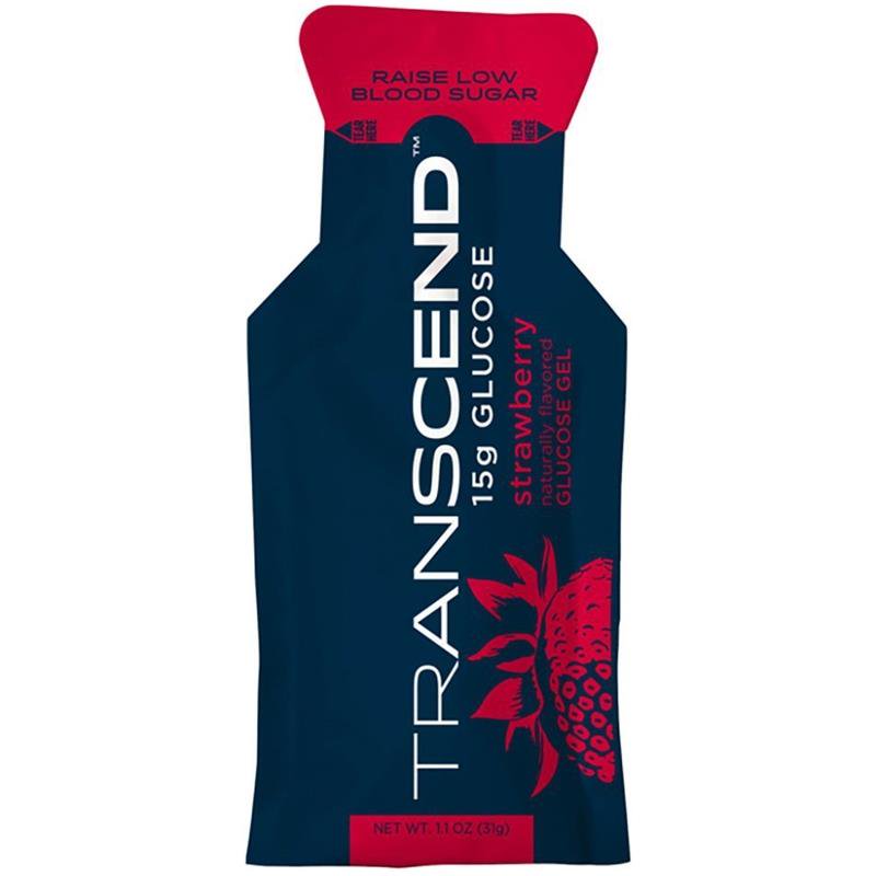 Transcend 15g Strawberry Glucose Gel