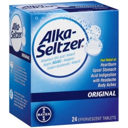 Alka-Seltzer Original Effervescent Tablets with Aspirin