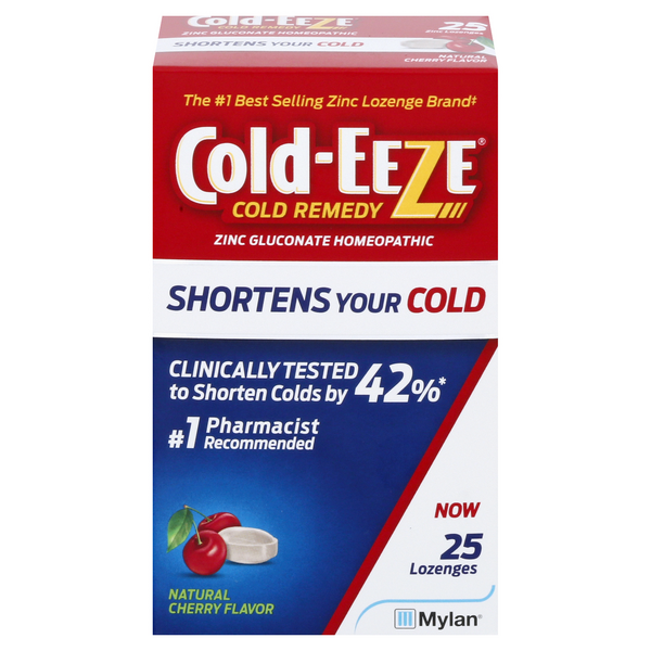 Cold-EZEE Natural Cherry Flavor Lozenges (25/box)