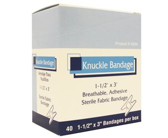 Knuckle, Heavy Woven Adhesive Bandage (40/box)
