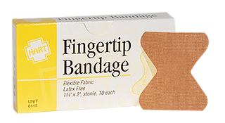 Fingertip, Adhesive Bandage - 10/Unit