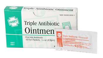 Triple Antibiotic Ointment - 10/Unit