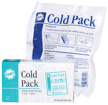 Instant Cold Pack 5” x 6” 1/unit (Meets ANSI/ISEA Z308.1-2021 Standard)