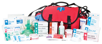Emergency First Aid Responder Bag (Fully Stocked)