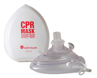 CPR Pocket Mask in Plastic Case