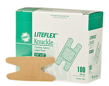 Knuckle, Light Woven Adhesive Bandage (100/box)