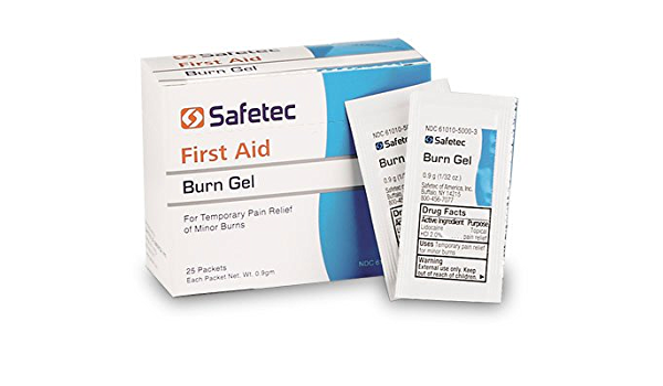 Burn Gel Packets - Box of 25