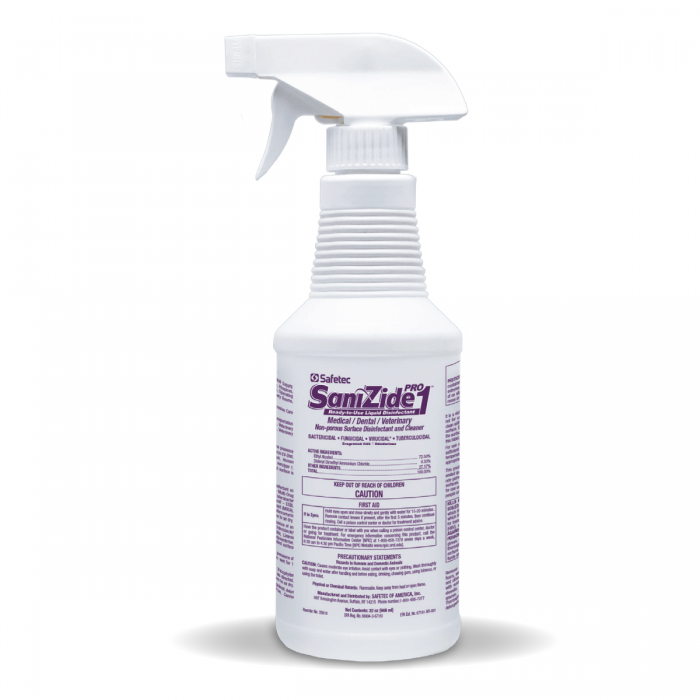 SaniZide Pro1 Surface Disinfectant Spray 32 oz.