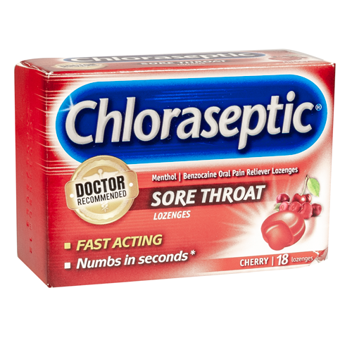 Chloraseptic Throat Lozenges Cherry (18ct)